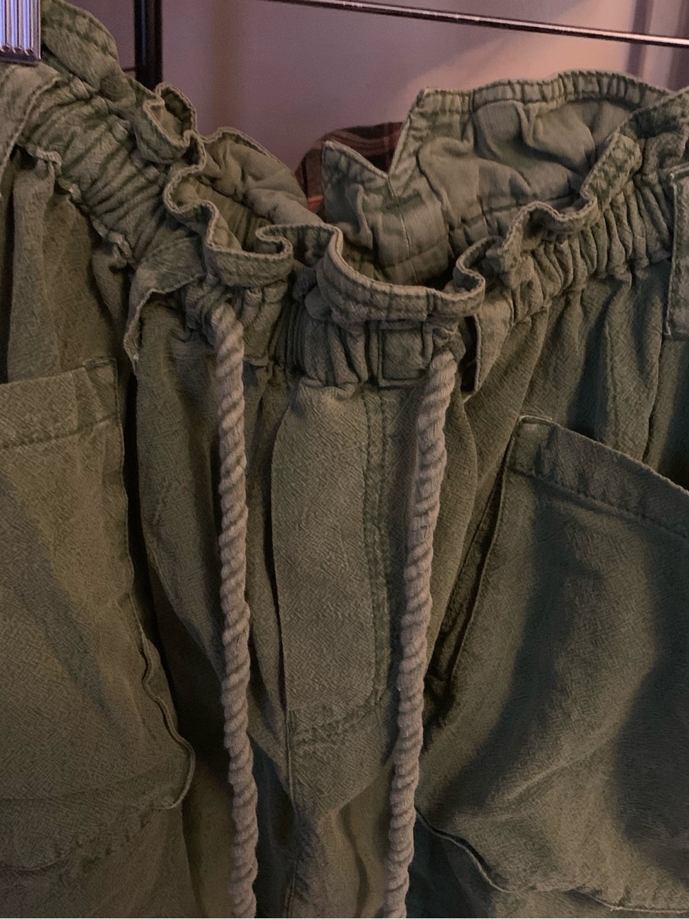 Free People Olive Green Runyon Pants - Picture 4 of 5